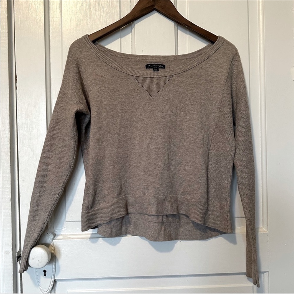 American Eagle Outfitters Beige Top XS